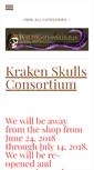Mobile Screenshot of krakenskulls.com